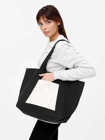 Шопер Shophop, черный с неокрашенным