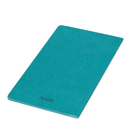 Блокнот Корса слим (Corsa slim), бирюзовый