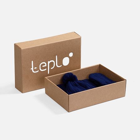 Набор Knit Beat, темно-синий