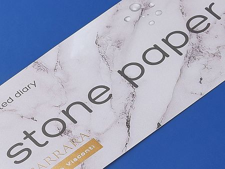 Ежедневник с каменной бумагой недатированный А5 «Carrara»