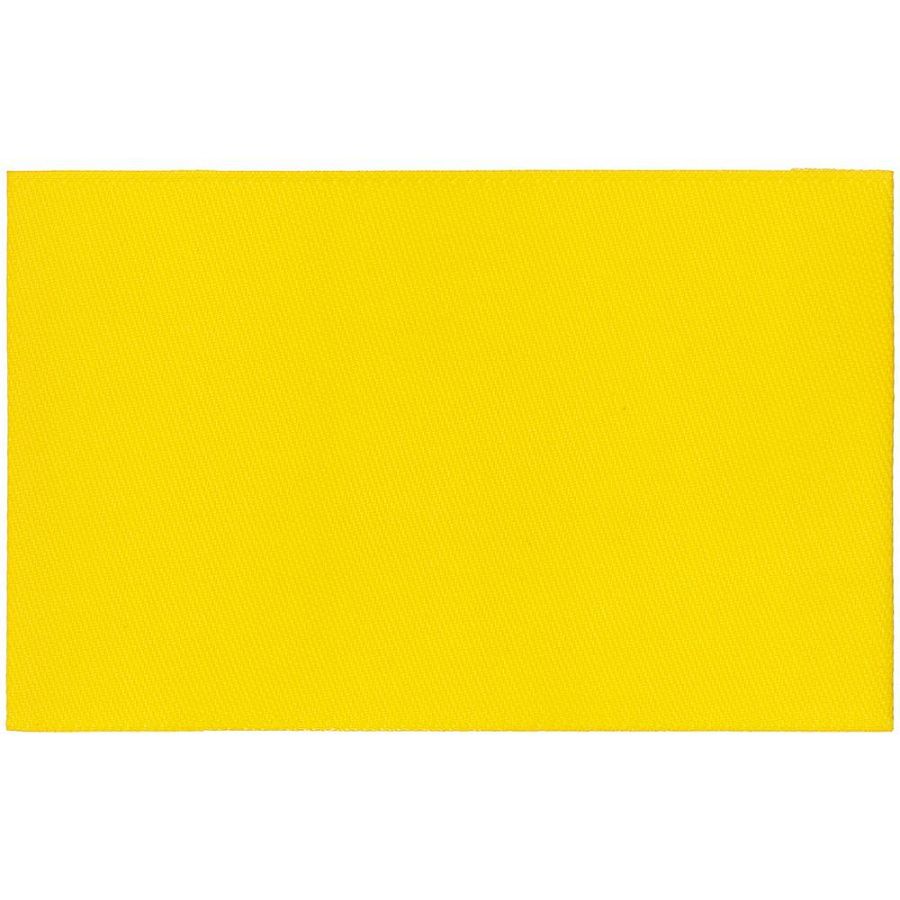 Лейбл тканевый Epsilon, XL, желтый