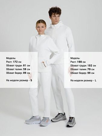 Анорак унисекс Lovi, молочно-белый, размер XXL