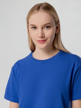 Футболка унисекс T-bolka 140, ярко-синяя, размер XL