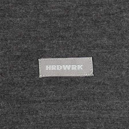 Футболка унисекс Firm Wear, черный меланж, размер S