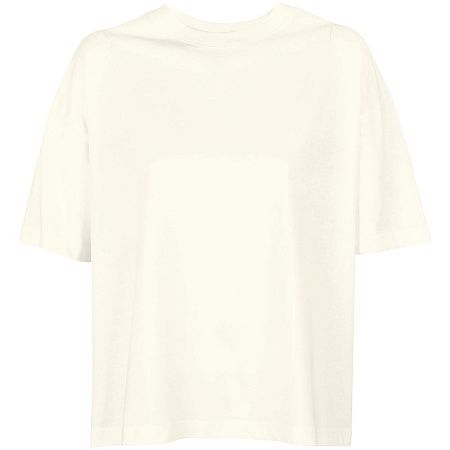 Футболка оверсайз женская Boxy Women, молочно-белая, размер XL