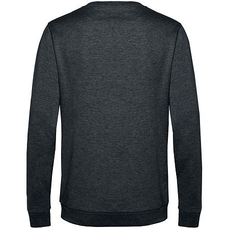 Свитшот унисекс Set In, серый меланж (антрацит), размер 3XL