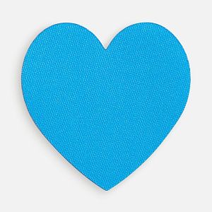 Наклейка тканевая Lunga Cor, M, голубая