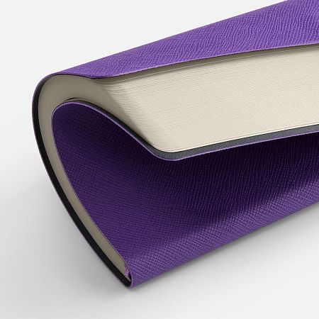 Ежедневник Lungo, недатированный, фиолетовый