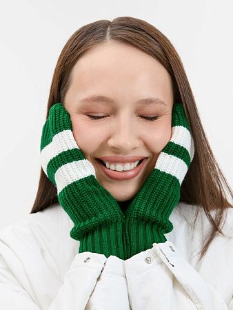 Варежки Winwear, зеленые (глубокий зеленый), размер S/M