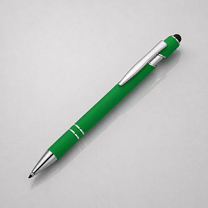 Ручка-стилус металлическая шариковая «Sway» soft-touch