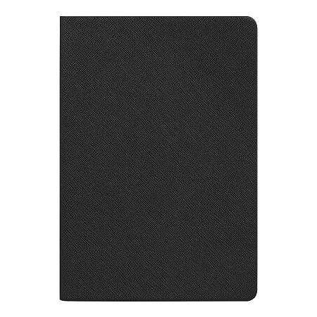 Ежедневник Flexy Terra А5, недатированный, черный, в гибкой обложке
