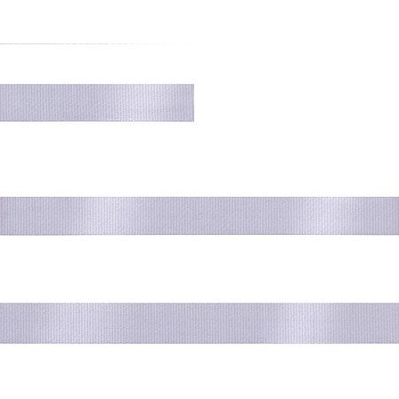 Лента сатиновая Satin 10 S, серая, 20 см