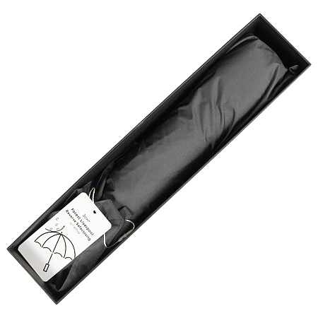 Зонт складной автоматический обратного сложения Forest Liverpool Reverse Safeclosing, диаметр 117 см, 10 панелей, с плавным закрытием, в подарочной коробке, серый