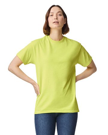 Футболка ULTRA COTTON, ЖЕЛТЫЙ НЕОН S