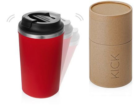 Герметичная термокружка на присоске «Kick», 350 мл