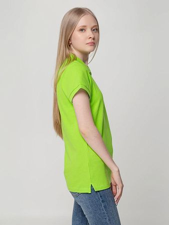 Рубашка поло женская Virma Lady, зеленое яблоко, размер M
