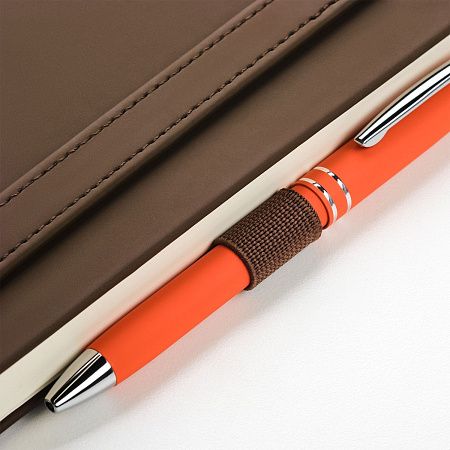 Ежедневник Альфа (Alpha) недатированный, коричневый/бежевый