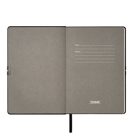 Ежедневник In Velour недатированный, черный