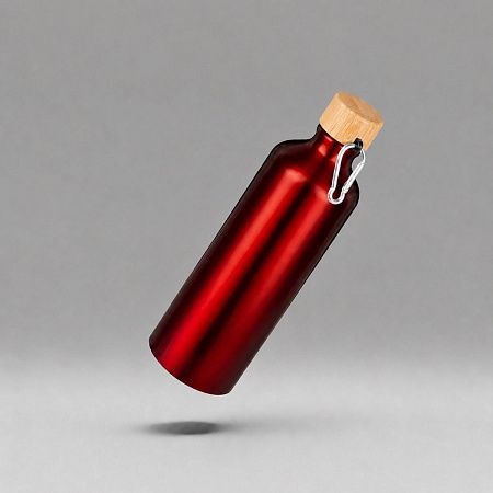 Бутылка «Hip M Bamboo» с карабином, 770 мл