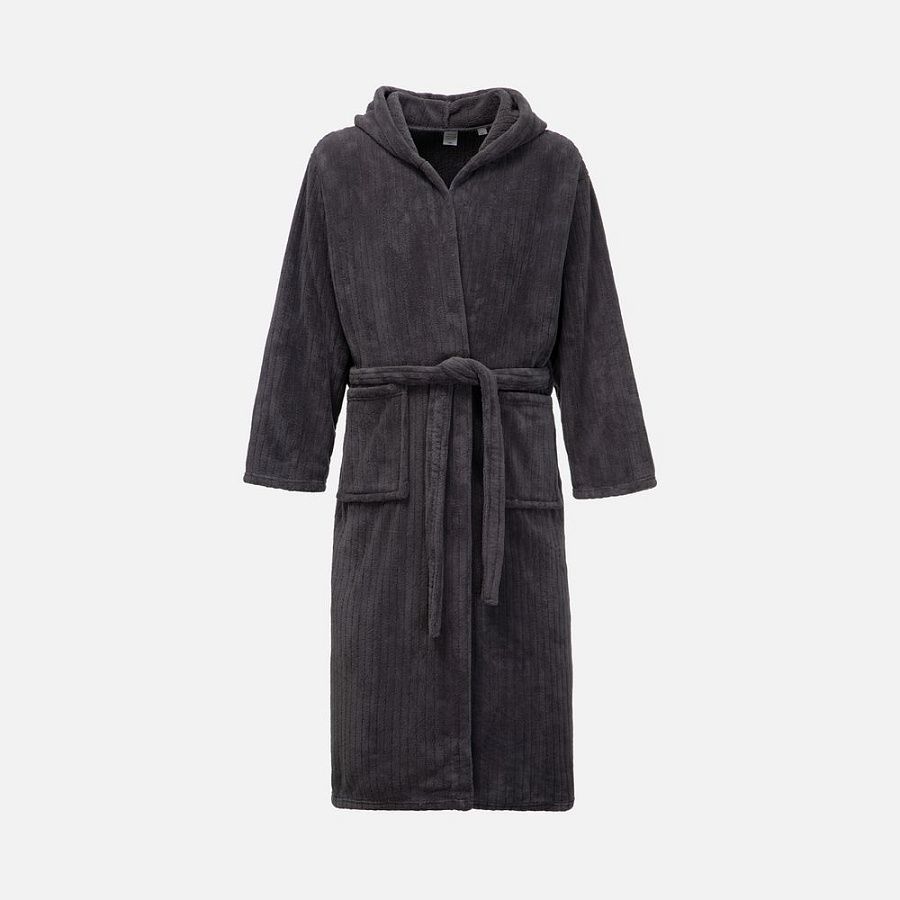 Халат флисовый Magic Mantle, темно-серый, размер XL/2XL