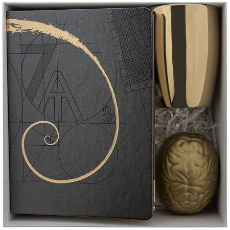 Набор Think Big, синий с золотистым