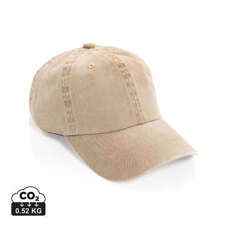 Бейсболка BEAU AWARE™ из хлопковой саржи, 6 клиньев, 270 г/м²
