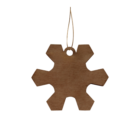 Ёлочная игрушка Снежинка