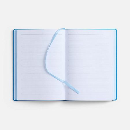 Ежедневник Peel, недатированный, голубой