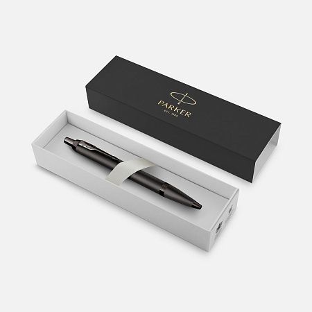 Ручка шариковая Parker IM Professionals Monochrome Titanium, темно-серая