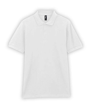 Футболка поло PREMIUM COTTON ADULT DOUBLE PIQUE, БЕЛЫЙ S