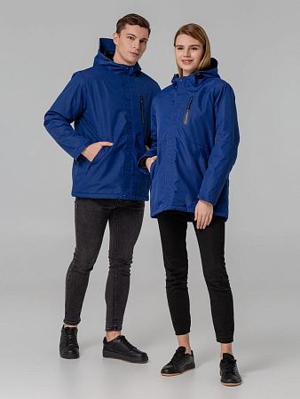 Куртка с подогревом Thermalli Pila, синяя, размер S