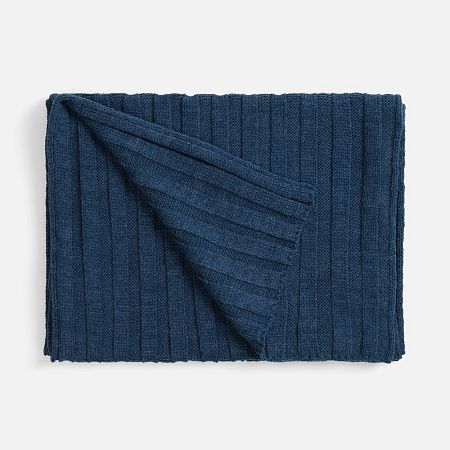 Шарф Metelitsa, синий меланж (джинс)