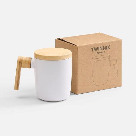 Кружка Twinnix, белая