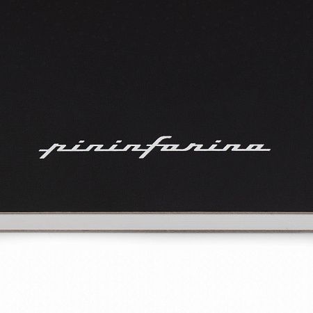 Блокнот линованный Pininfarina из каменной бумаги в мягкой обложке, А5, черный