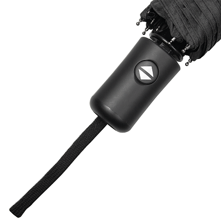 Зонт складной автоматический Forest Optimum, диаметр 108 см, 8 панелей, черный