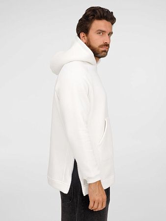 Худи унисекс оверсайз Easy Street, молочно-белое, размер XS/S
