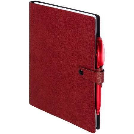 Ежедневник Strep Front на заказ, недатированный, красный