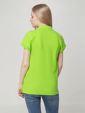 Рубашка поло женская Virma Lady, зеленое яблоко, размер M