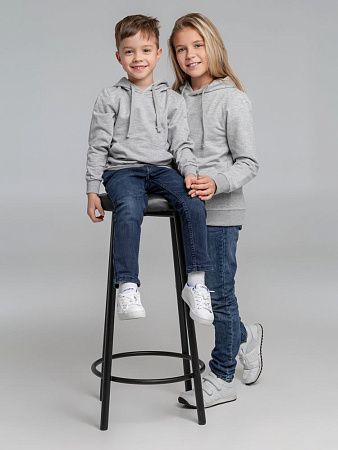 Худи детское Kirenga Kids 2.0, серый меланж, размер 14 лет (154-164 см)