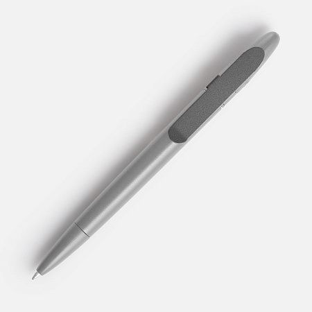Ручка шариковая Prodir DS5 TSM Metal Clip, серая