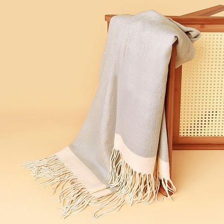 Плед акриловый WINTER, серый