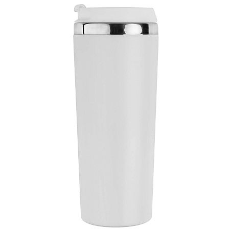 Термокружка KOMO PUDRA 420мл. Белая с белой крышкой 6062.07