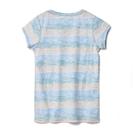 Футболка женская Rayet Lady двусторонняя, голубая с зеленым, размер S