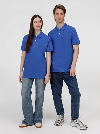 Рубашка поло унисекс Pacific, ярко-синяя (royal), размер 3XL