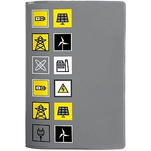 Обложка для паспорта Industry, ver.2, энергетика