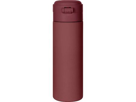 Вакуумная термокружка c кнопкой «Guard», soft-touch, 400 мл