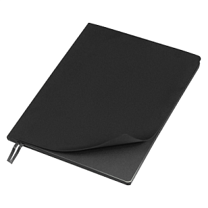 Ежедневник Flexy Forest Urban Latte A4, недатированный, черный , в гибкой обложке