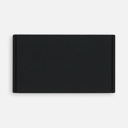 Лейбл из ПВХ Dzeta, M, черный