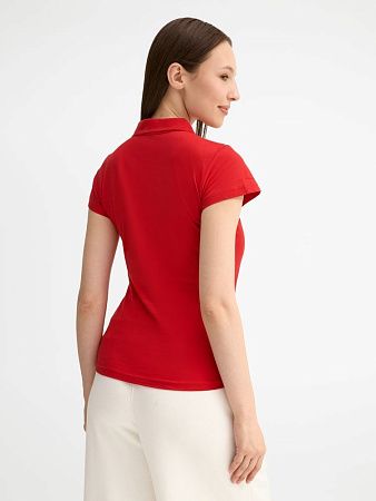 Рубашка поло женская Prescott Women 170, красная, размер L