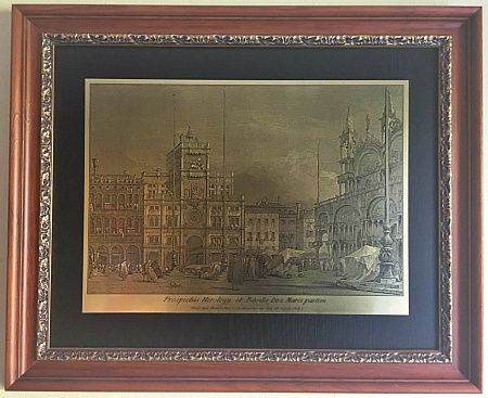 Гравюра "Венеция" 8